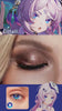 Citlali cosplay eye look wearing Mojosee cosplay contact lenses – real-wear video