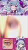 Yume Mizuki cosplay eye look wearing Mojosee cosplay contact lenses – real-wear video