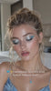 Wearing Pro Aqua Blue colored contact lenses on camera – real-wear video