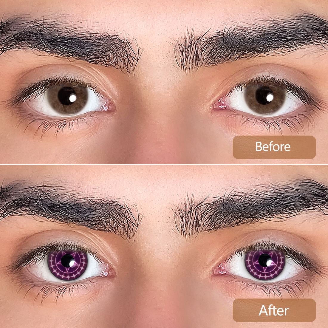 Ciel Phantomhive Cosplay Contact Lenses for Men – Black Butler