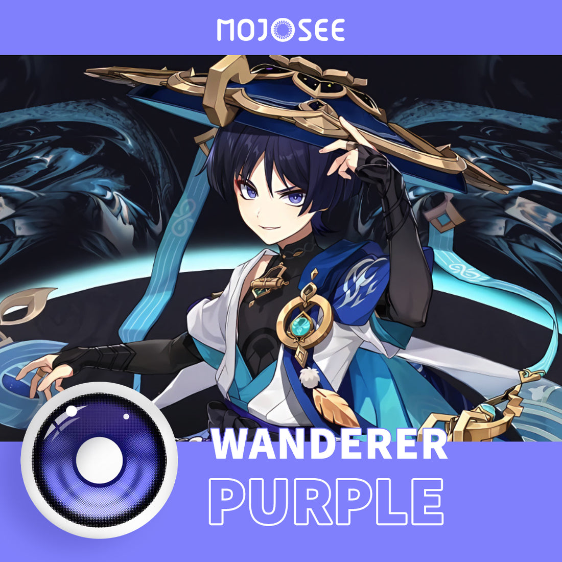 Wanderer Cosplay Contact Lenses – Genshin Impact