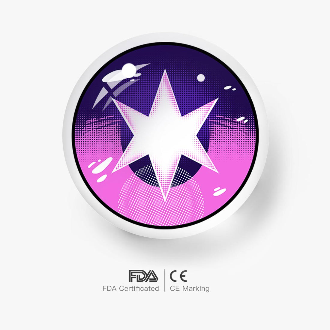 Hoshino Purple Colored Contact Lenses – Oshi no Ko