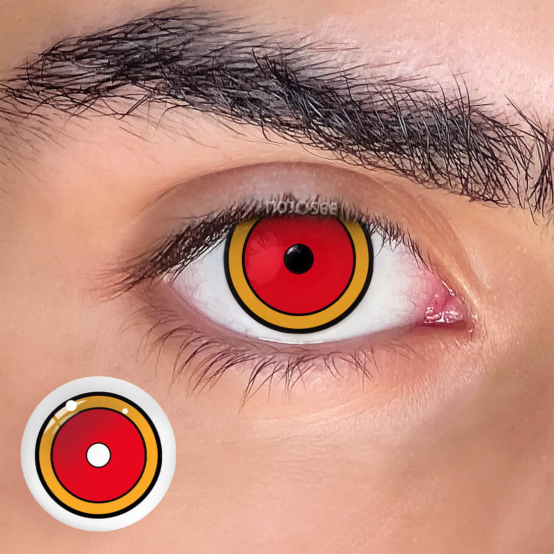 Kyojuro Rengoku Ember Ring Cosplay Contact Lenses – Demon Slayer
