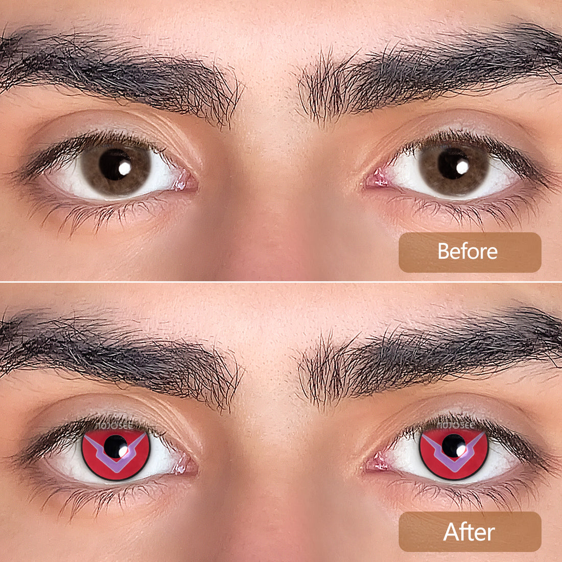 Lelouch Lamperouge Cosplay Contact Lenses for Men – Code Geass