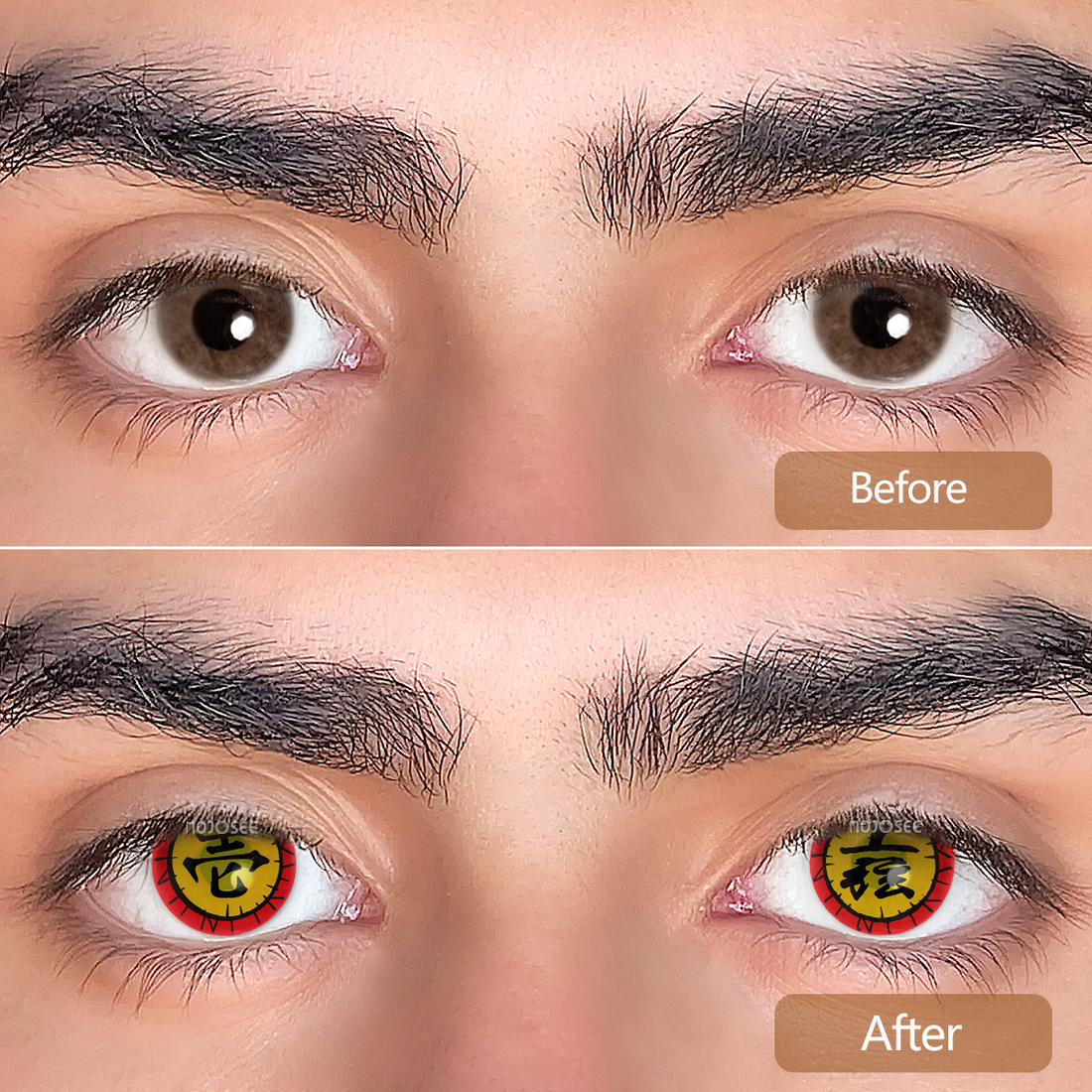 Kokushibo Cosplay Contact Lenses – Demon Slayer