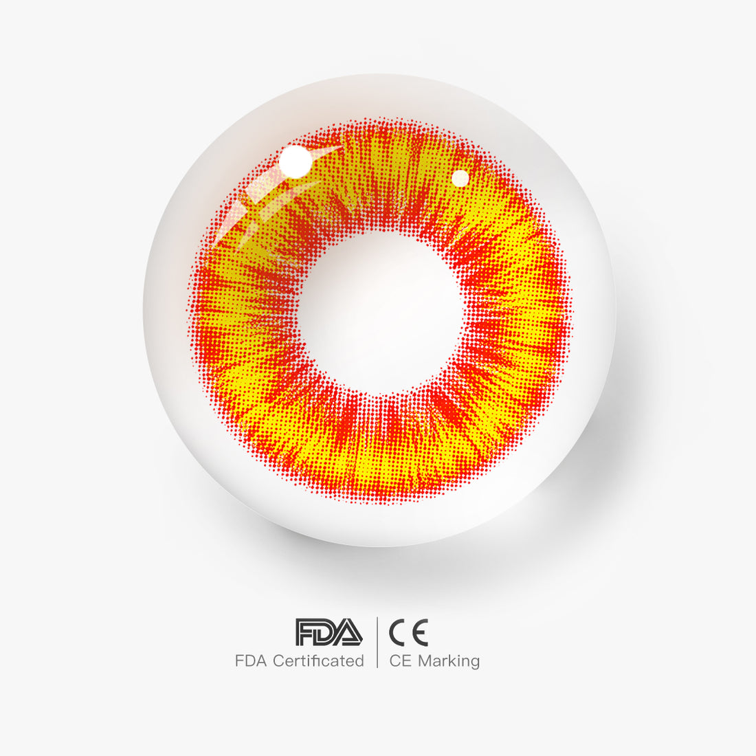 Wolf Eyes Colored Contact Lenses