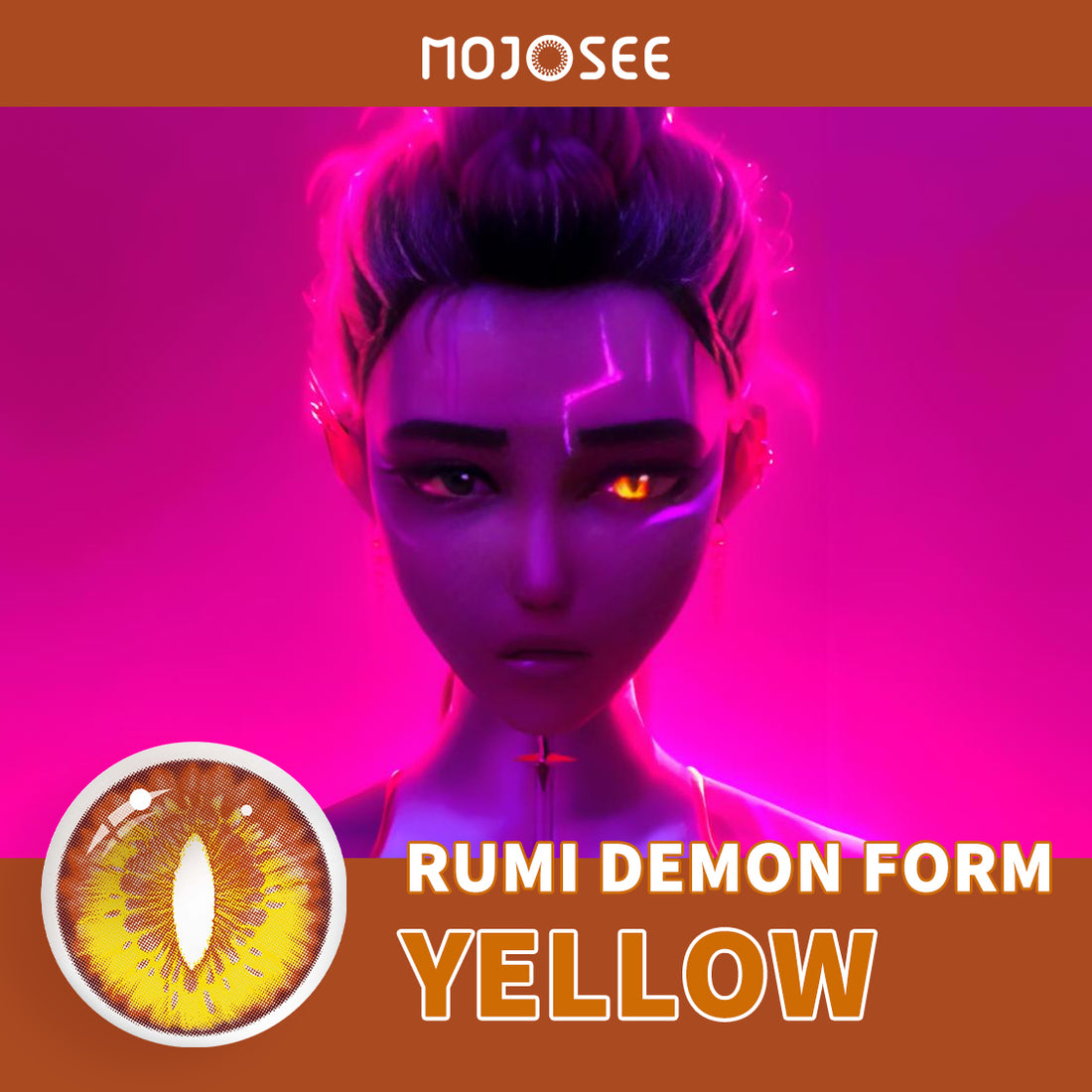 Rumi & Jinu Demon Form Cosplay Contact Lenses — K‑Pop Demon Hunters