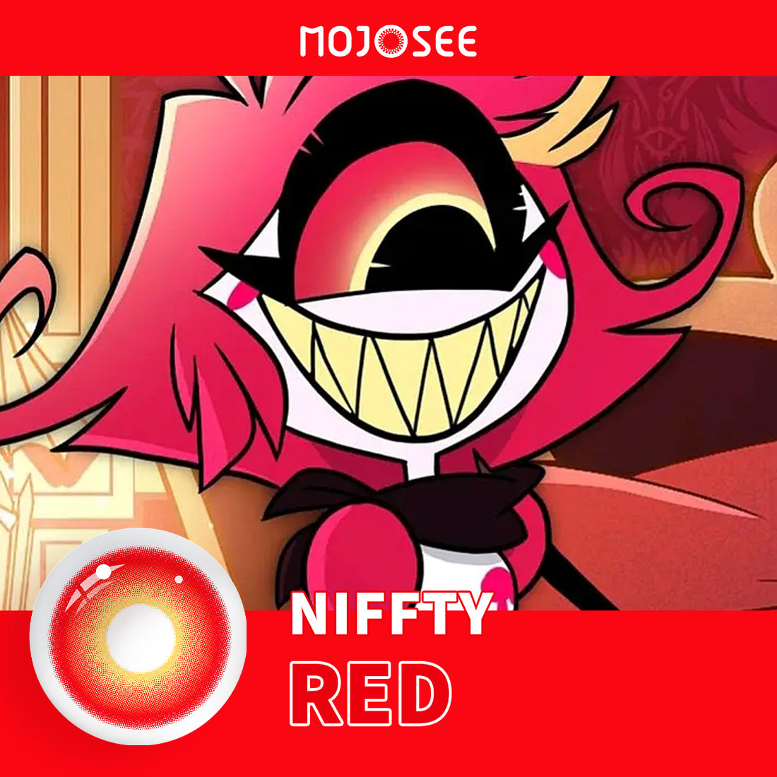 Niffty-b Cosplay Contact Lenses – Hazbin Hotel