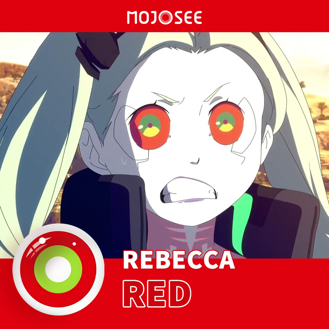 Rebecca Cosplay Contact Lenses for Men – Cyberpunk: Edgerunners