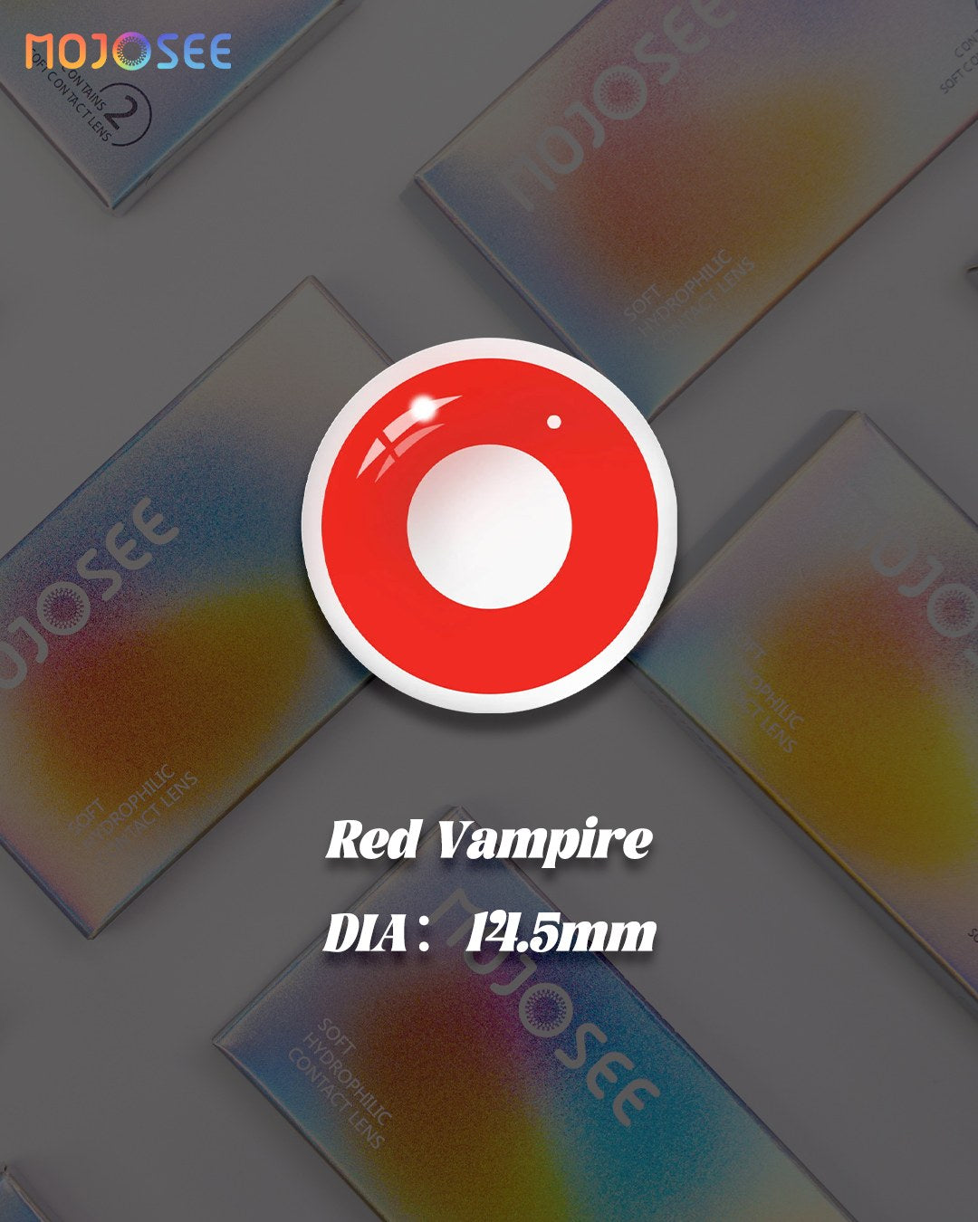 Circle Block Red Vampire Yor Forger Colored Contact Lenses – Spy x Family — look 5