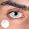 White Small Pupil Colored Contact Lenses for Men