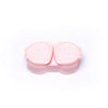 MOJO Pink Double Layer Circle Lens Case