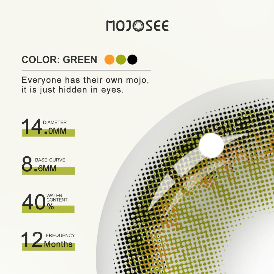 Euphoria Intuition Colored Contact Lenses for Men