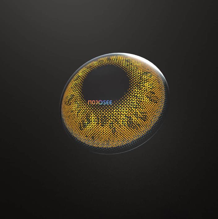 Daily Disposable Starry Sky Brown Colored Contact Lenses