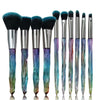 MOJO Crystal Diamond Laser Acrylic 10 Piece Brush Set