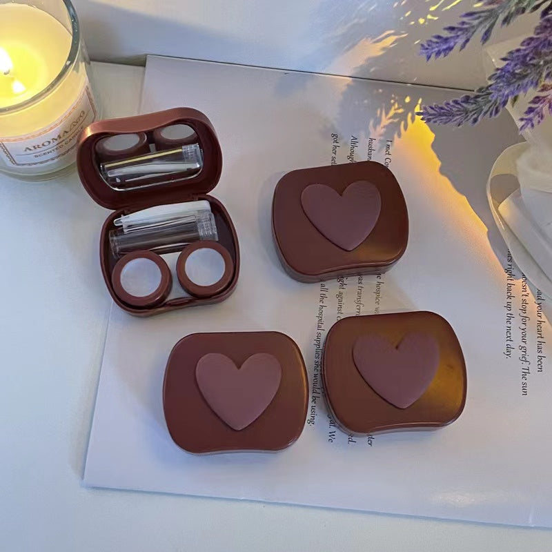 MOJO Red Heart Lens Case
