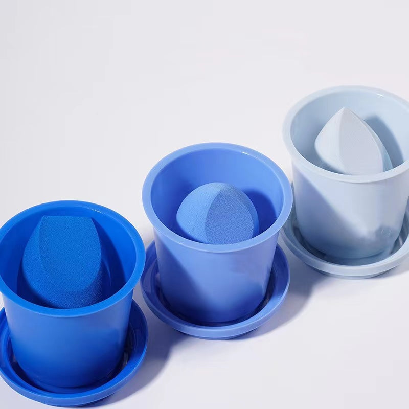 MOJO Blue Flawless Makeup Sponge（3items） Colored Contact Lenses