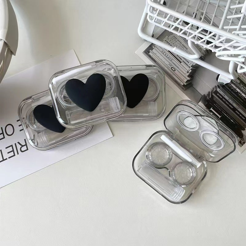 MOJO Black Heart Lens Case