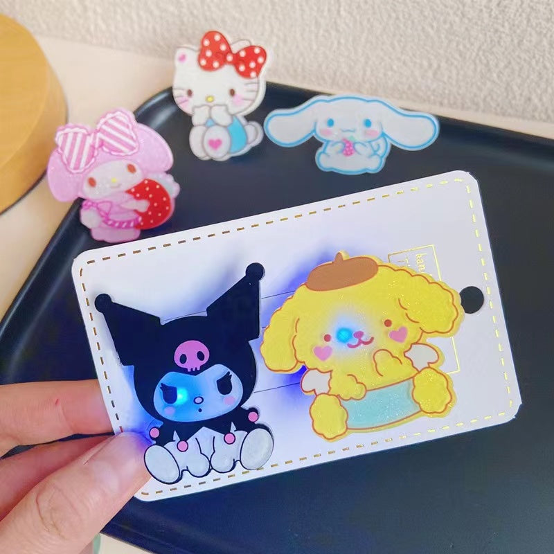 MOJO Sanrio Luminous Hairpin（5items） Colored Contact Lenses