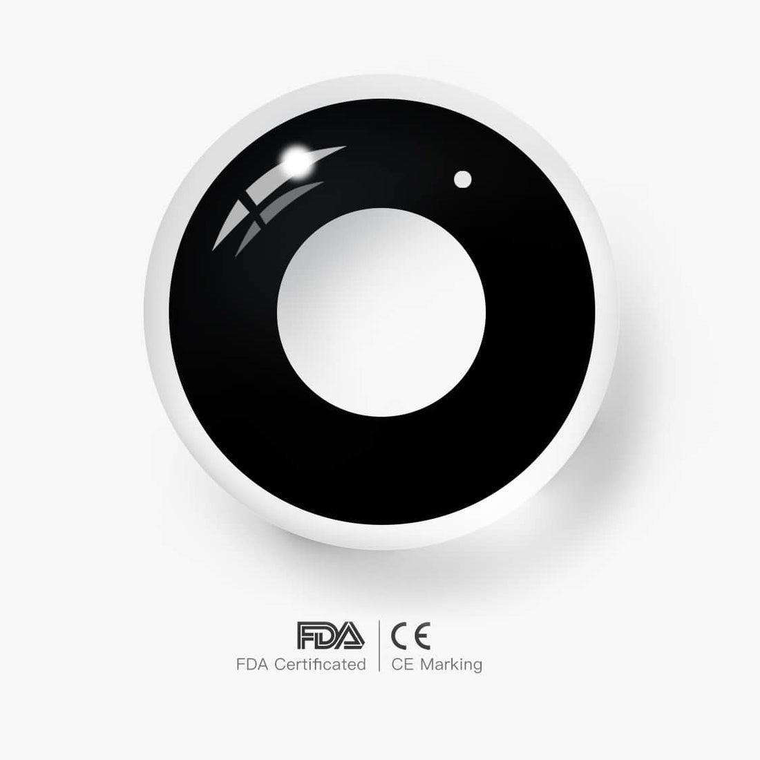 Circle Block Colored Contact Lenses
