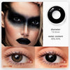 Circle Block Black Block Colored Contact Lenses
