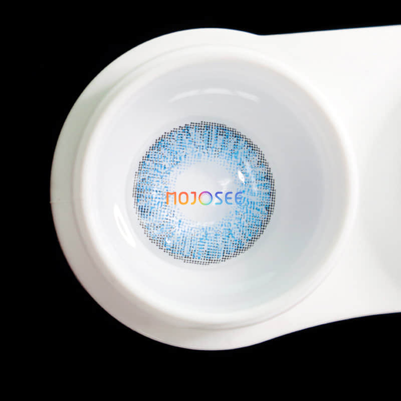Sky Blue Colored Contact Lenses