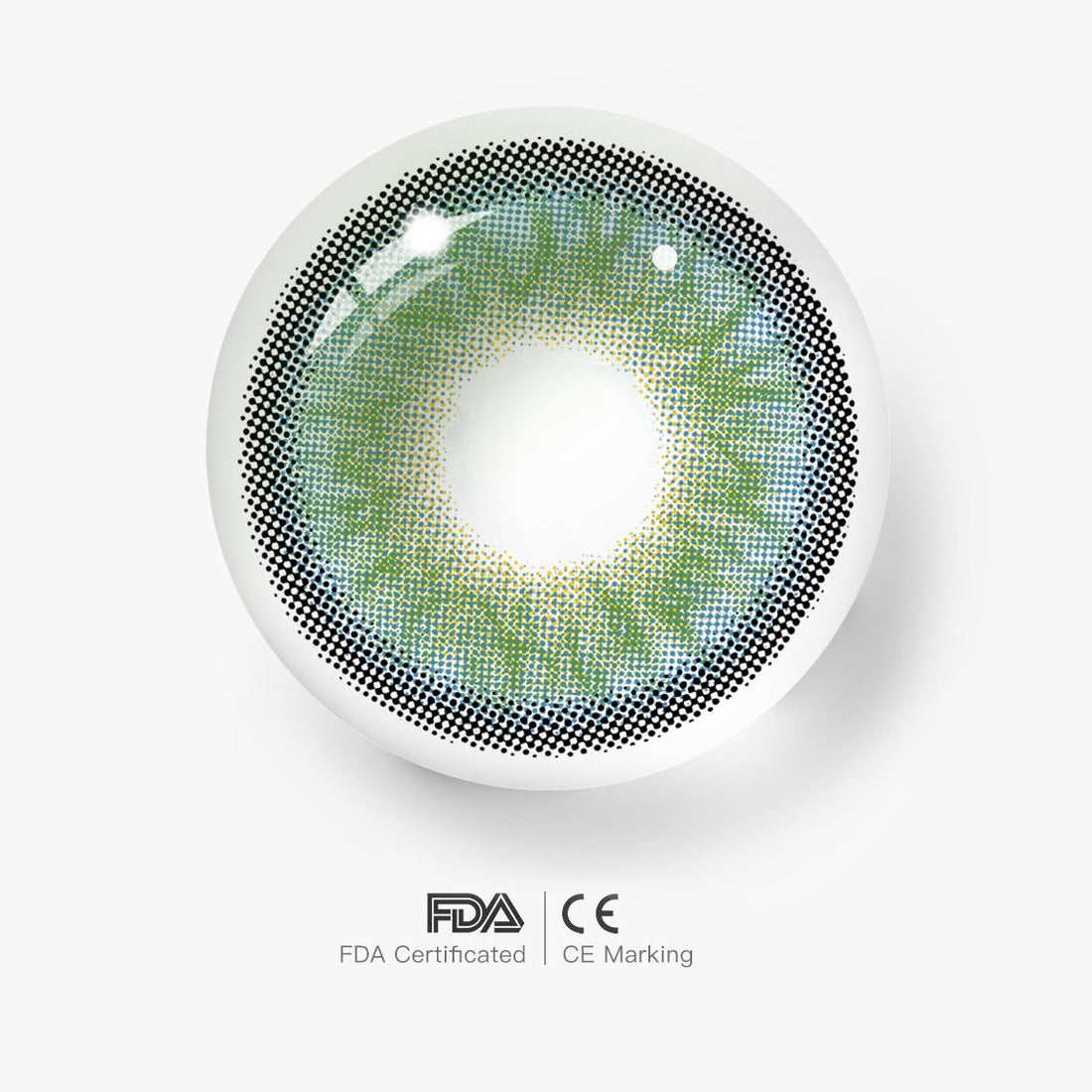 Himalaya Blue Colored Contact Lenses