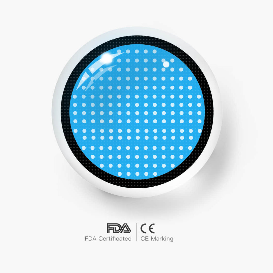 Mesh Colored Contact Lenses