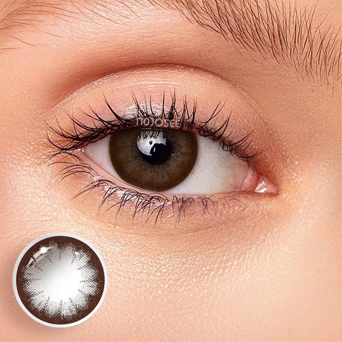 Big eyes Coffee Colored Contact Lenses