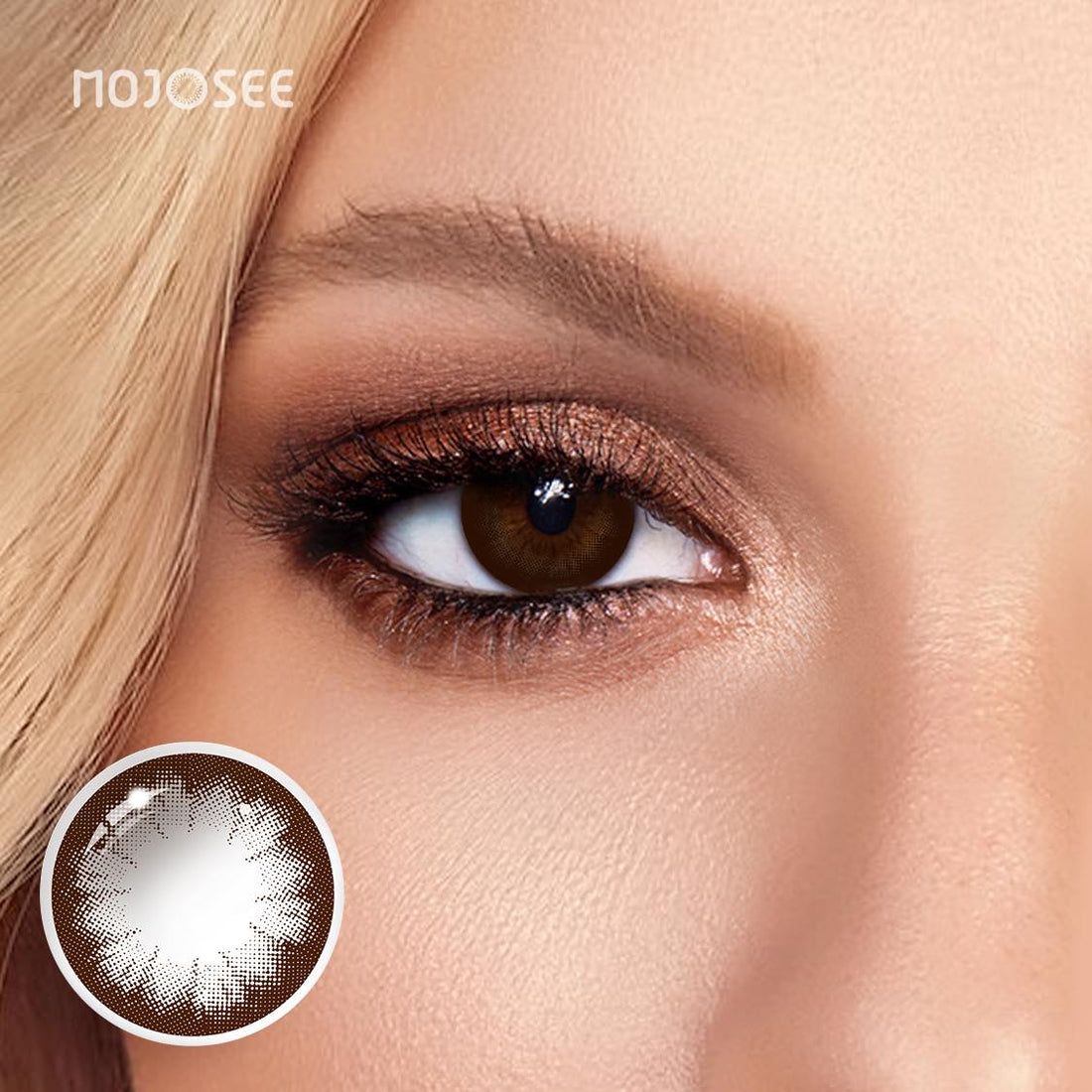 Big eyes Coffee Colored Contact Lenses