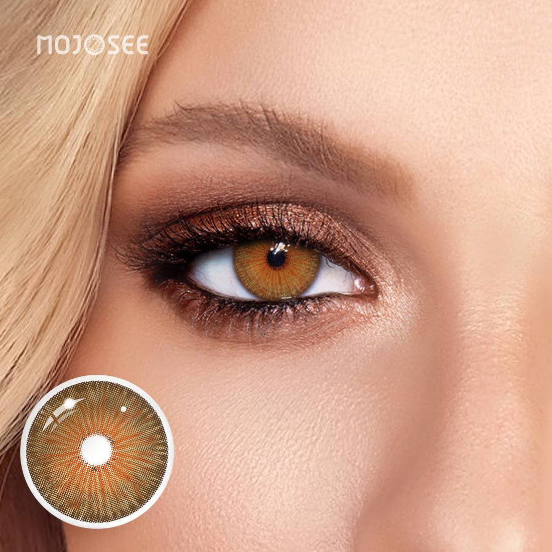 New York N Hazel Colored Contact Lenses