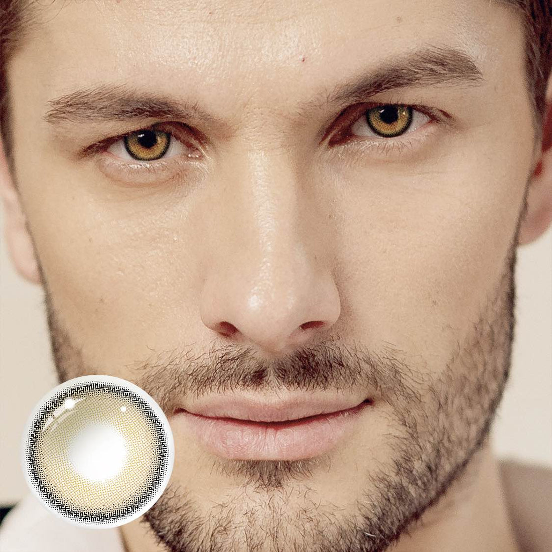 Mia Brown Colored Contact Lenses for Men