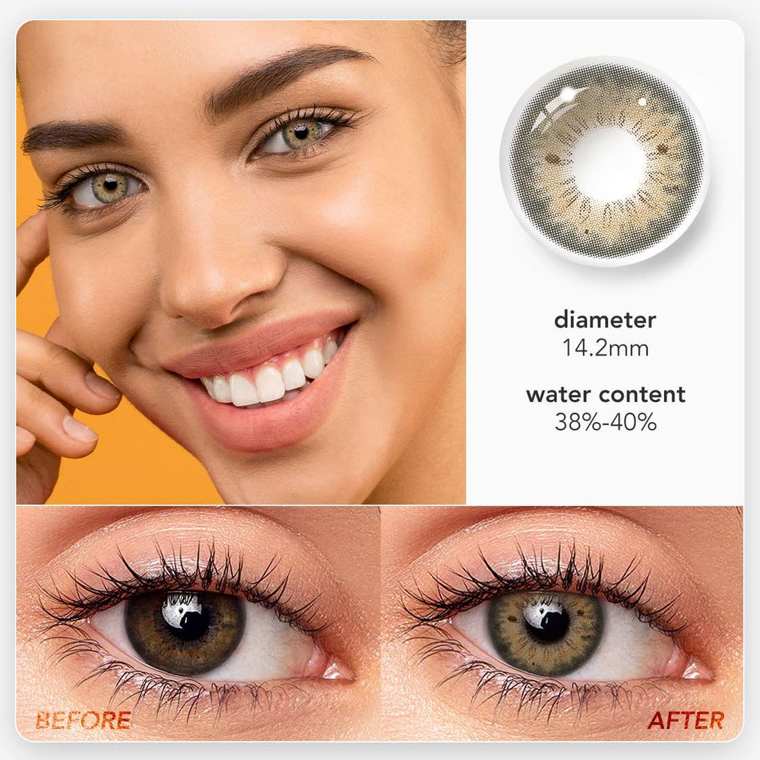 Stunna Girl Nadine Colored Contact Lenses