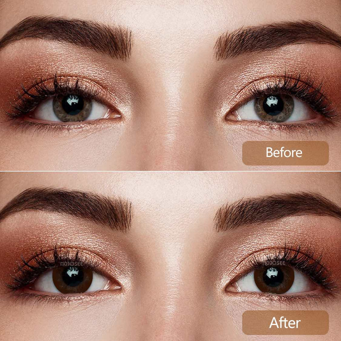 Big eyes Coffee Colored Contact Lenses