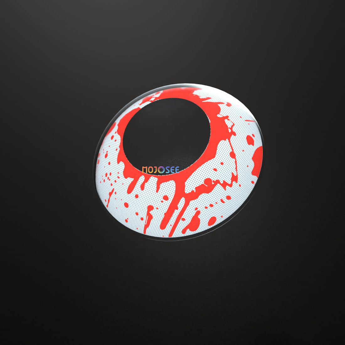 Trauma White Colored Contact Lenses