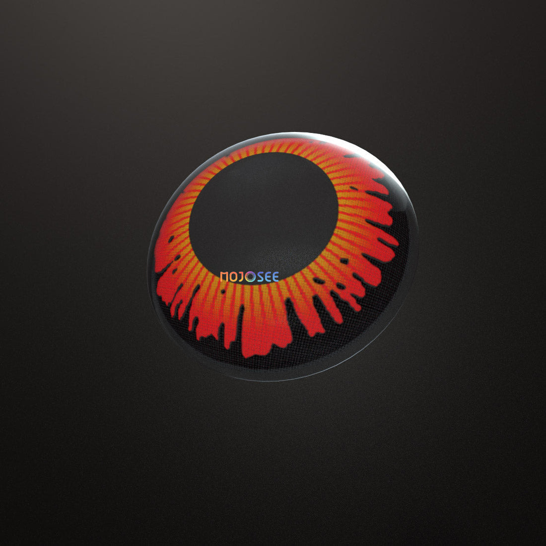 Sun moon Red Wizards Colored Contact Lenses for Men