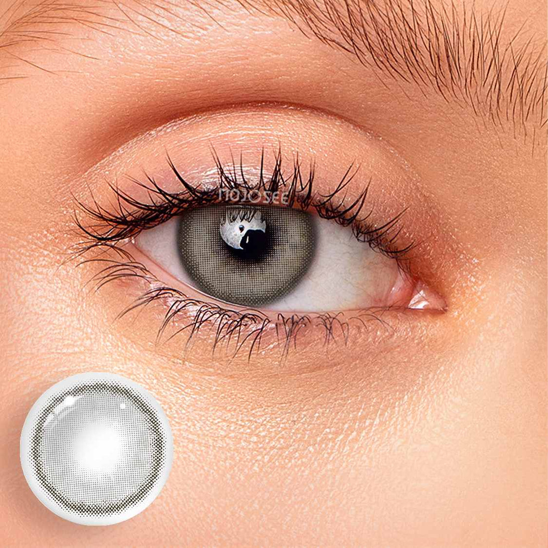 Rainbow Bassia Gray Colored Contact Lenses
