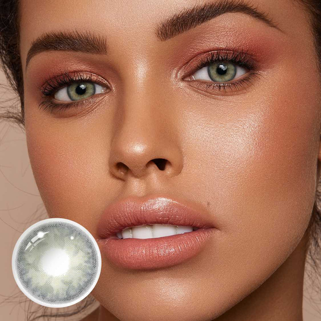 Butterfly Fairy Gray Colored Contact Lenses
