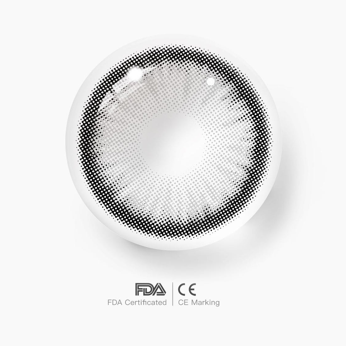 Rain Forest Gray Colored Contact Lenses