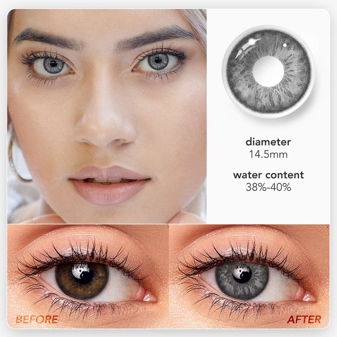 Cocktail Vesper Martini Colored Contact Lenses