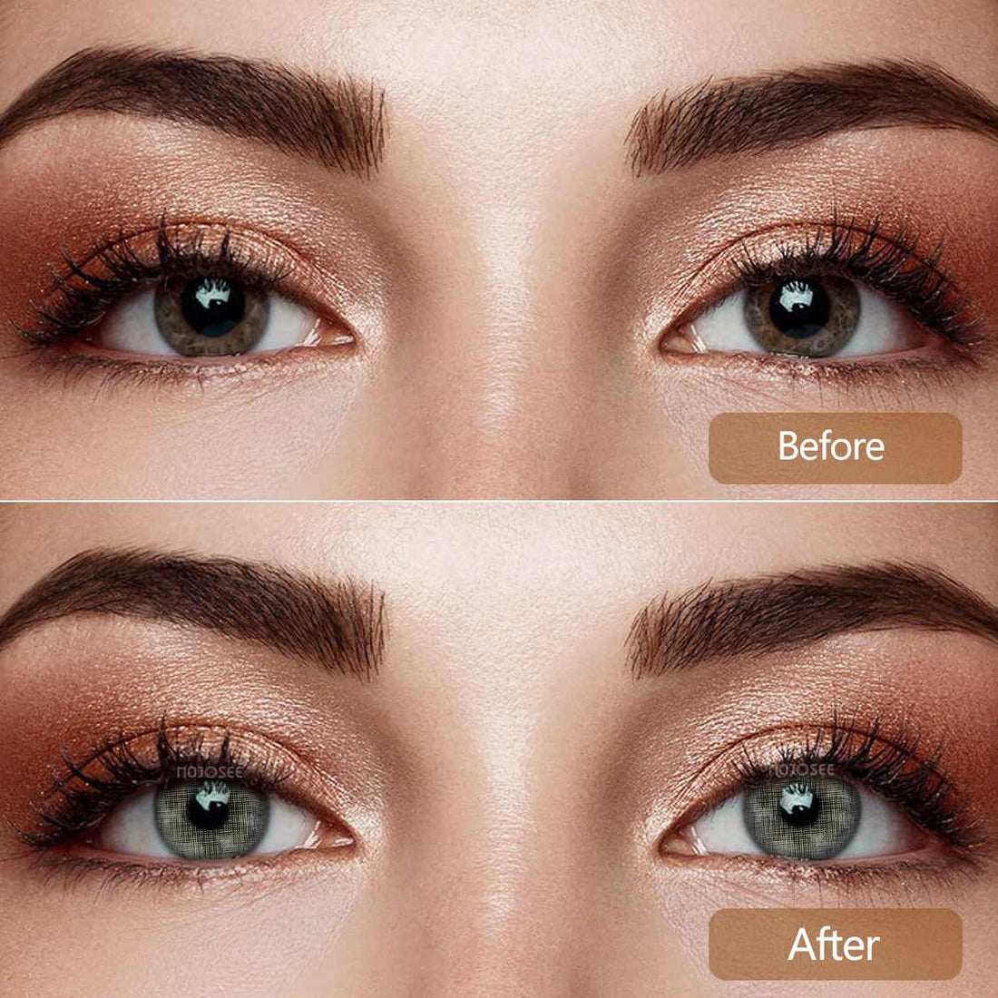 Butterfly Fairy Gray Colored Contact Lenses