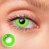 Circle Block Green Block Colored Contact Lenses