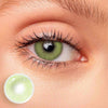 Polar Lights Yellow Green Colored Contact Lenses