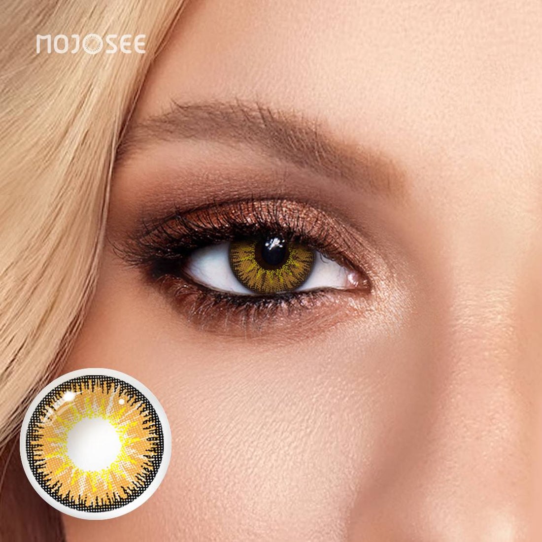 Vika Tricolor Brown Colored Contact Lenses