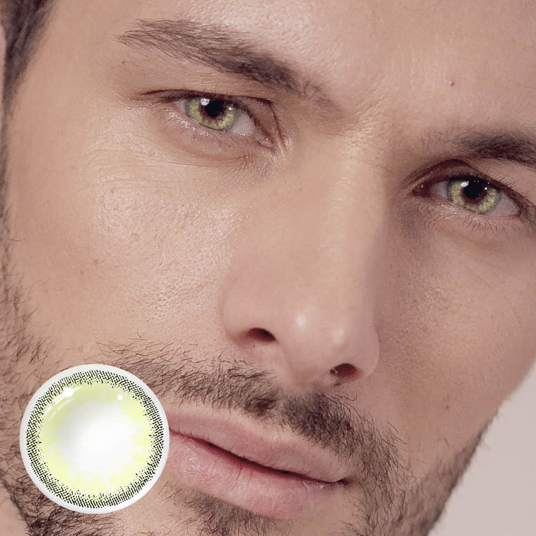 Olivia Sugar Colored Contact Lenses for Men