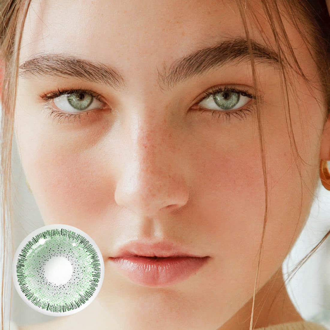 Majic Green Colored Contact Lenses
