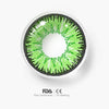 Vika Tricolor Green Colored Contact Lenses