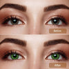 Vika Tricolor Green Colored Contact Lenses