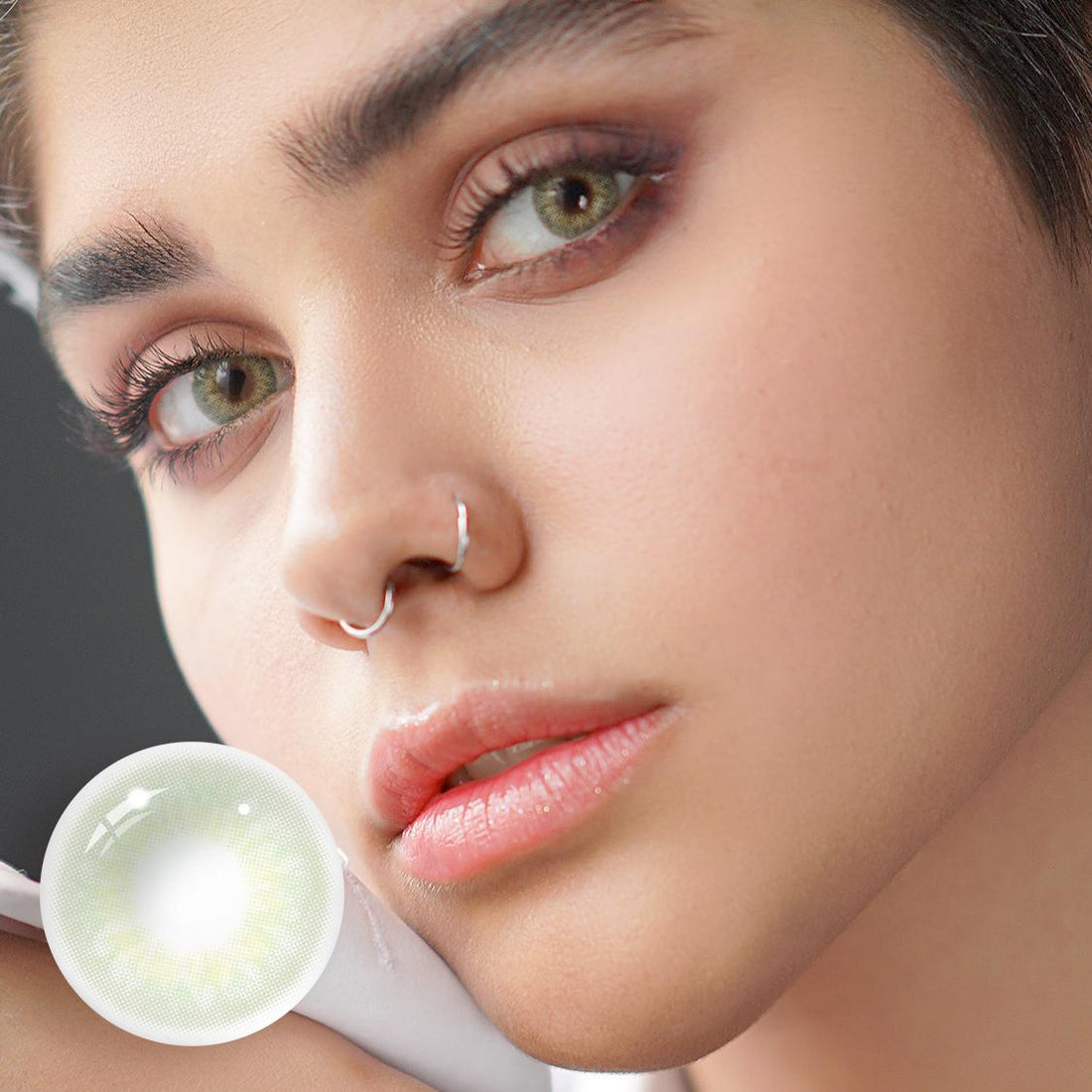 DNA Taylor Green Colored Contact Lenses