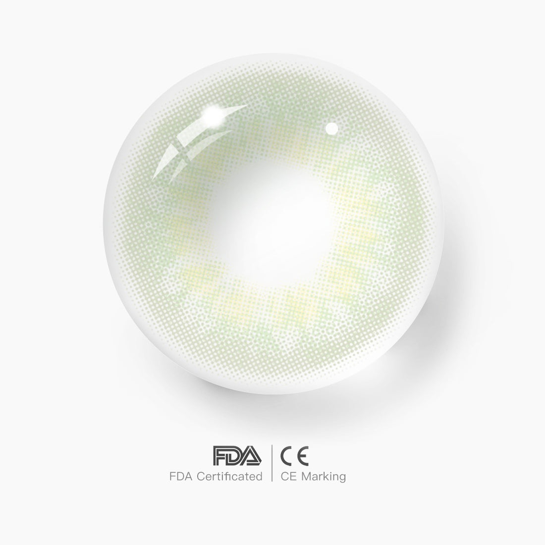 DNA Taylor Green Colored Contact Lenses